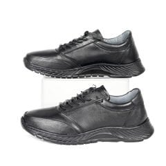 Black Vein Iç Dış Hakiki Deri Comfort Taban Ultra Ortopedik Günlük Erkek Ayakkabı
